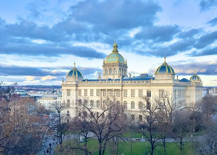 Modern Prague 1 Retreat With Stunning Museum Views