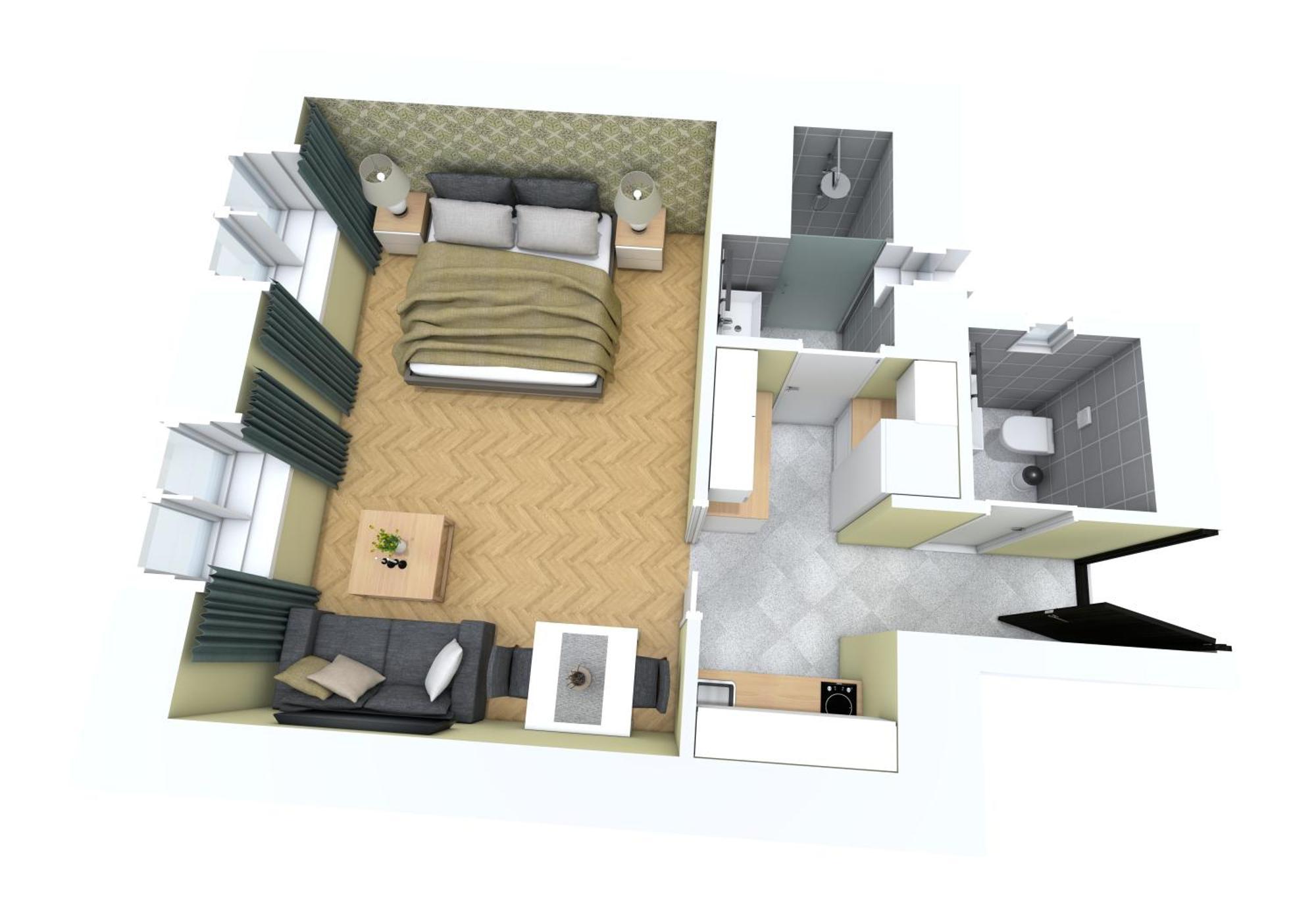 Apartamento Oasis At Charles Square *