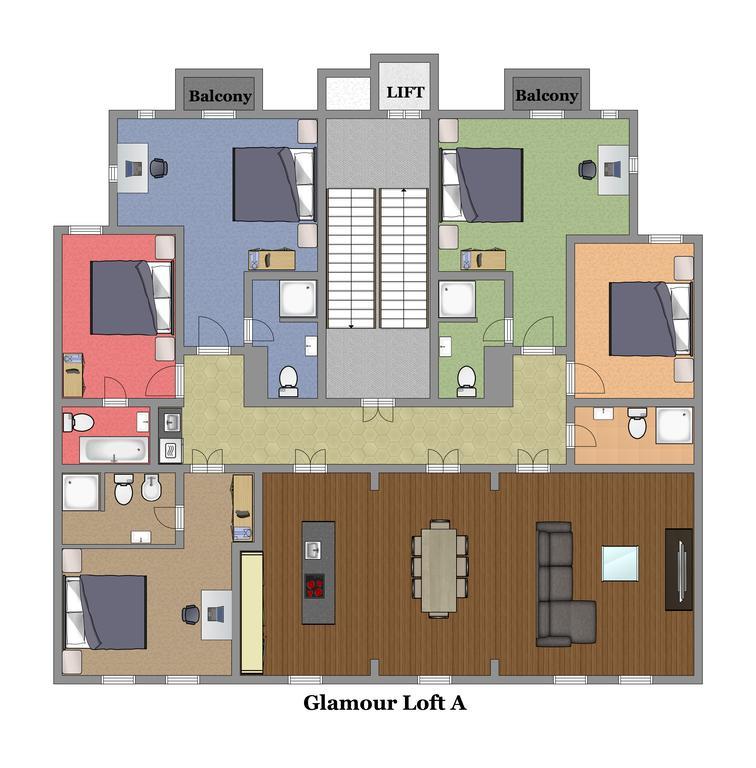 Apartamento Glamour Premium Praga
