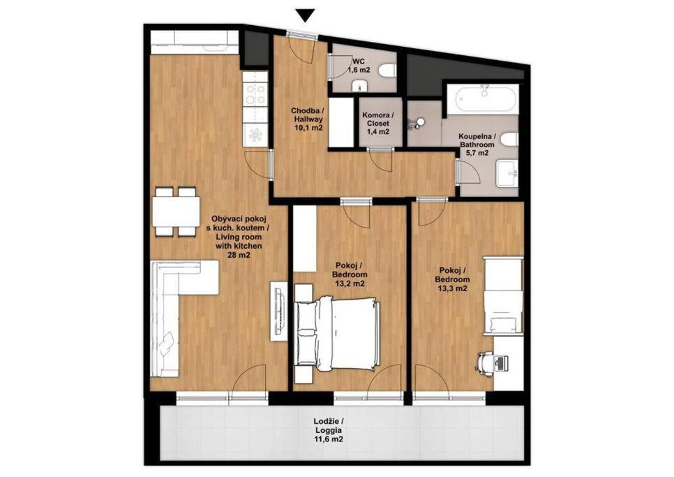 Daire Luxury In And Free Parking