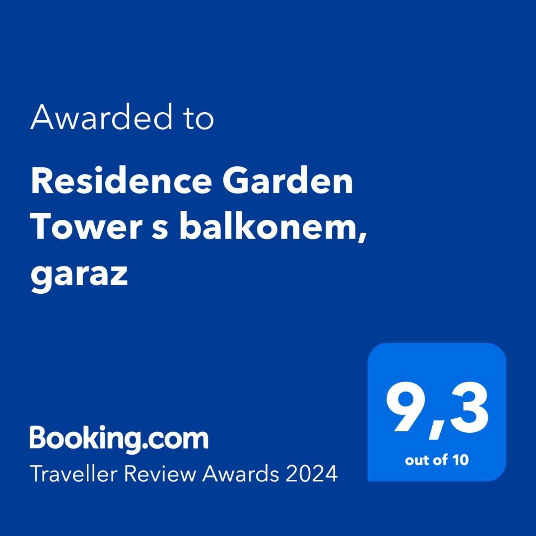 Appartement Garden Tower S Balkonem, Garaz