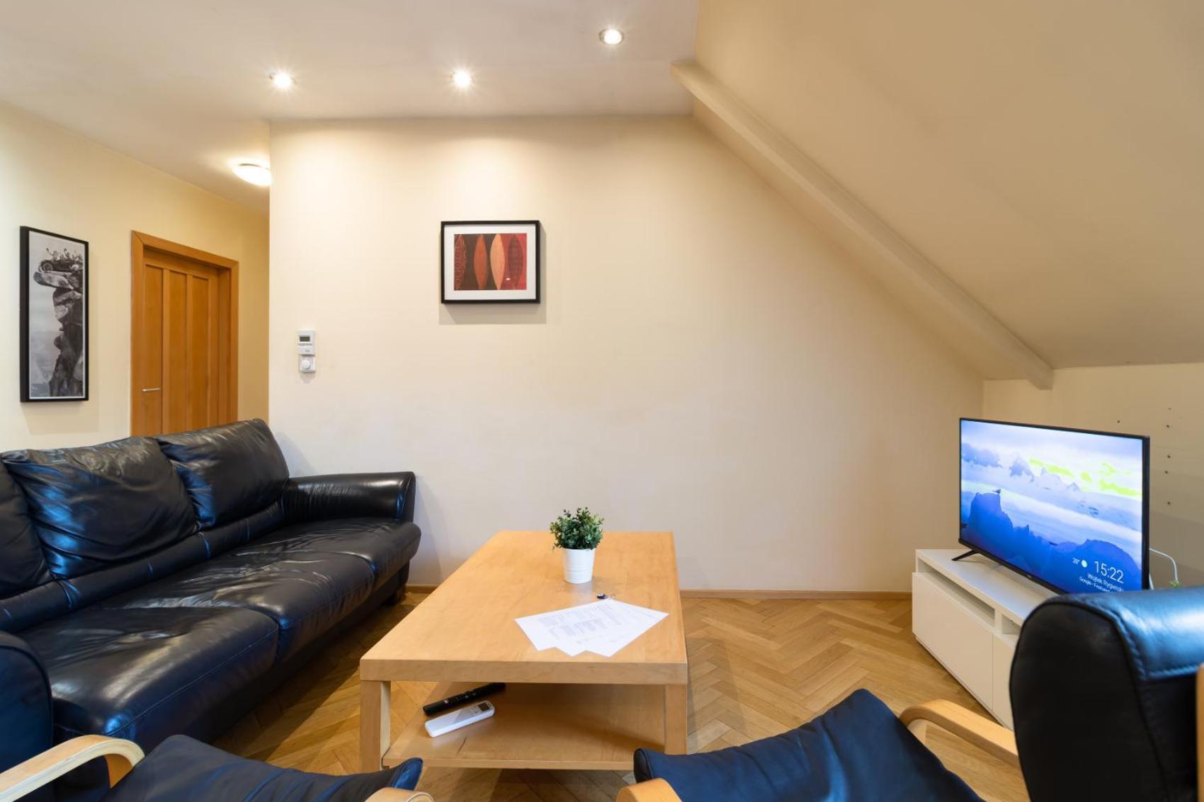 Duplex 2br W. Ac In New Town Prague