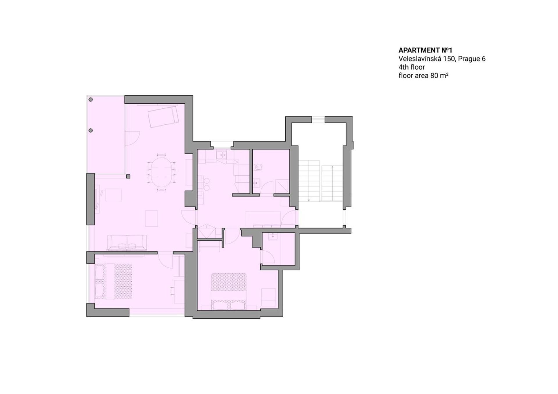 Veleslavin Apartamento *