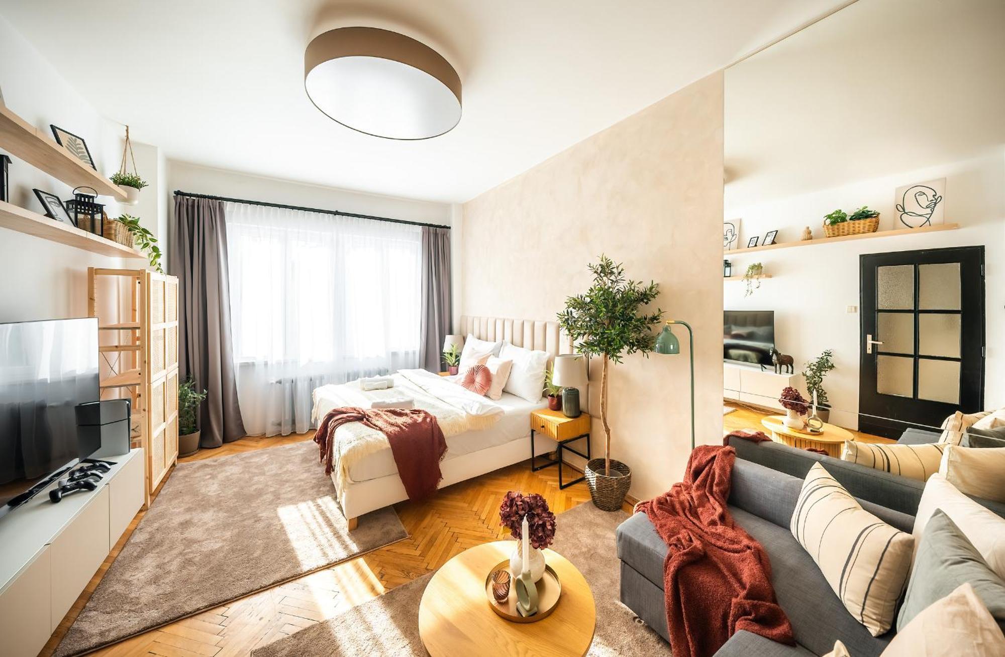 Apartamento 2br 1,5bath Chic Near Wenceslas Square