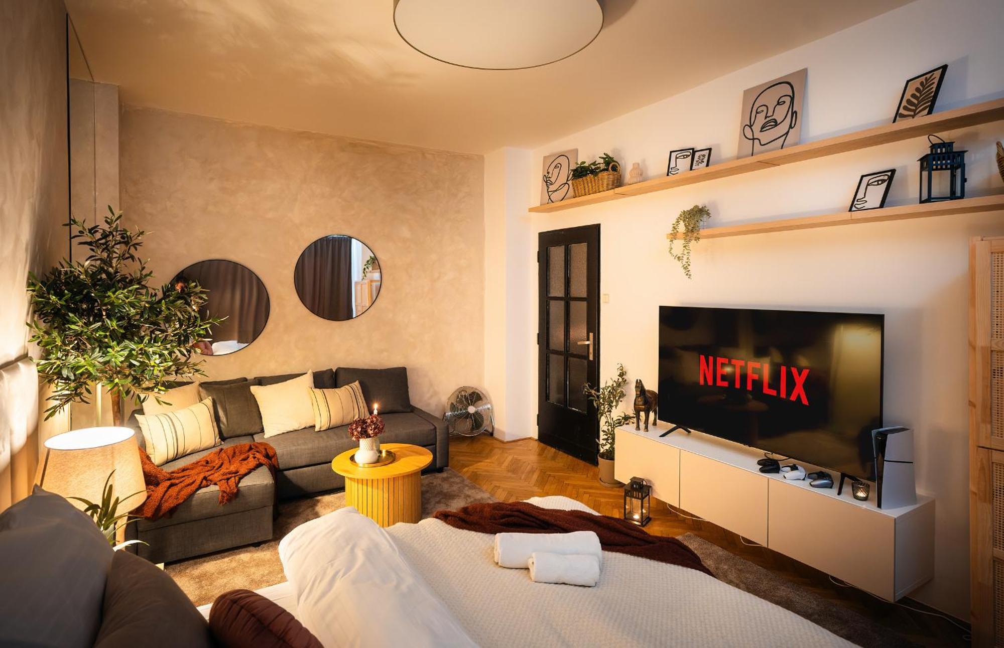 Apartamento 2br 1,5bath Chic Near Wenceslas Square Praga