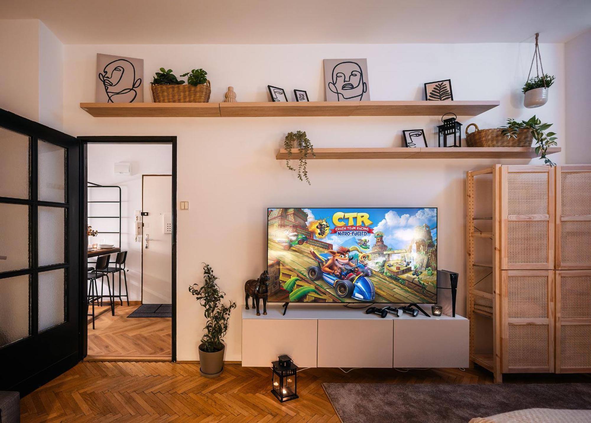 Apartamento 2br 1,5bath Chic Near Wenceslas Square Praga
