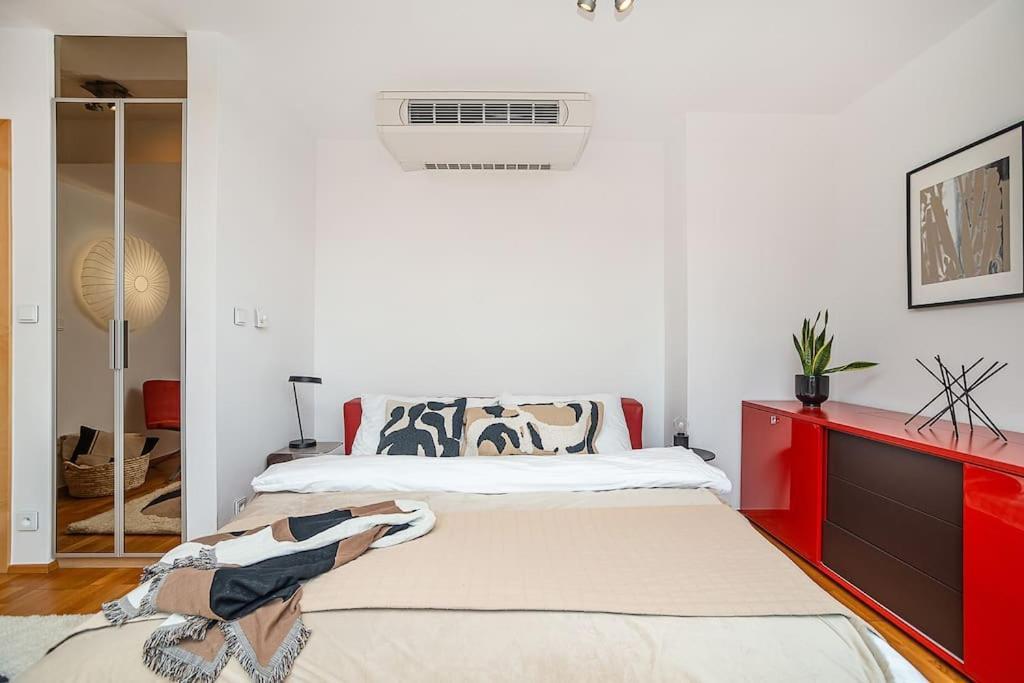 Apartment Shiny Rooftop With Free Garage