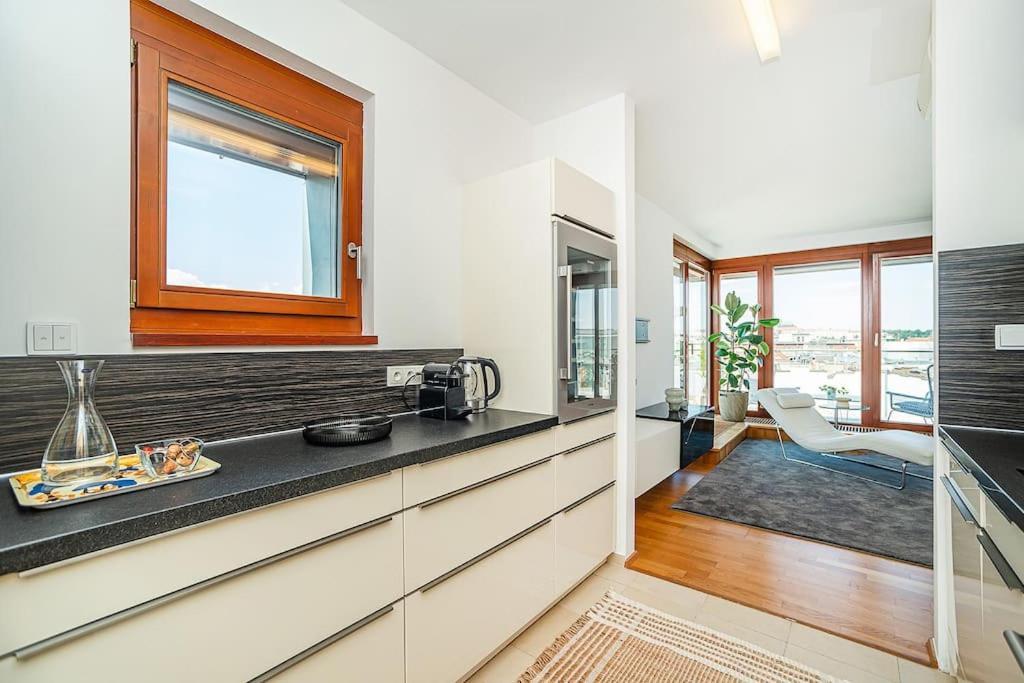 Shiny Rooftop With Free Garage Apartment Prague