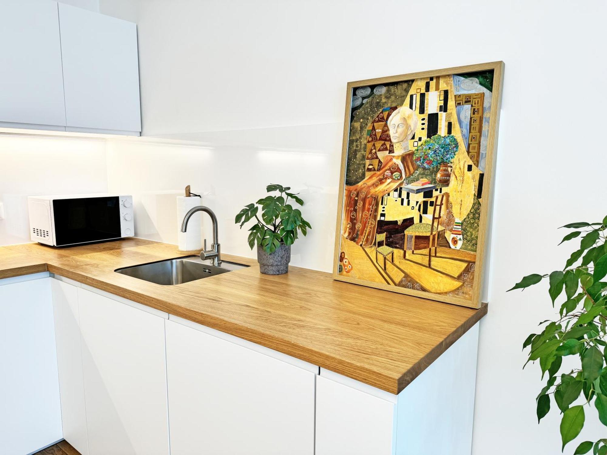 Apartamento New Studio, King Bed, Free Parking, Terrace *