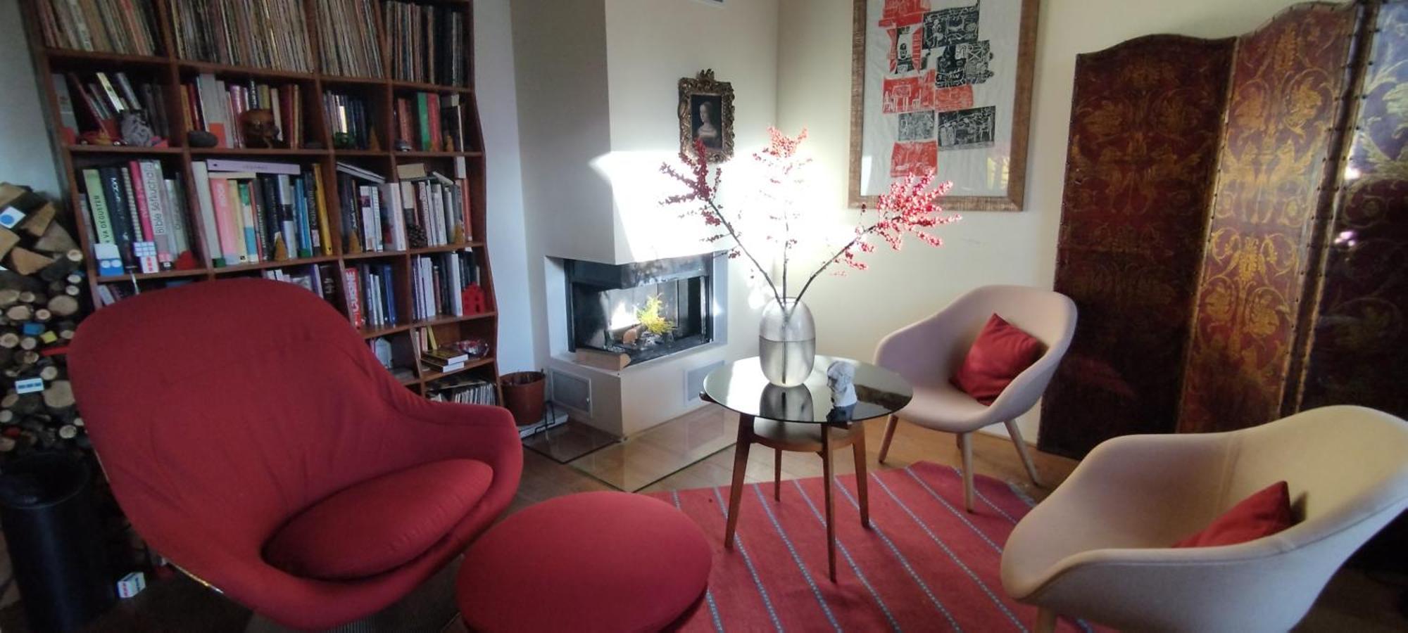 Guestrooms, Rooftop With Garden, Spacious Living Room, Character And Fireplace Praga
