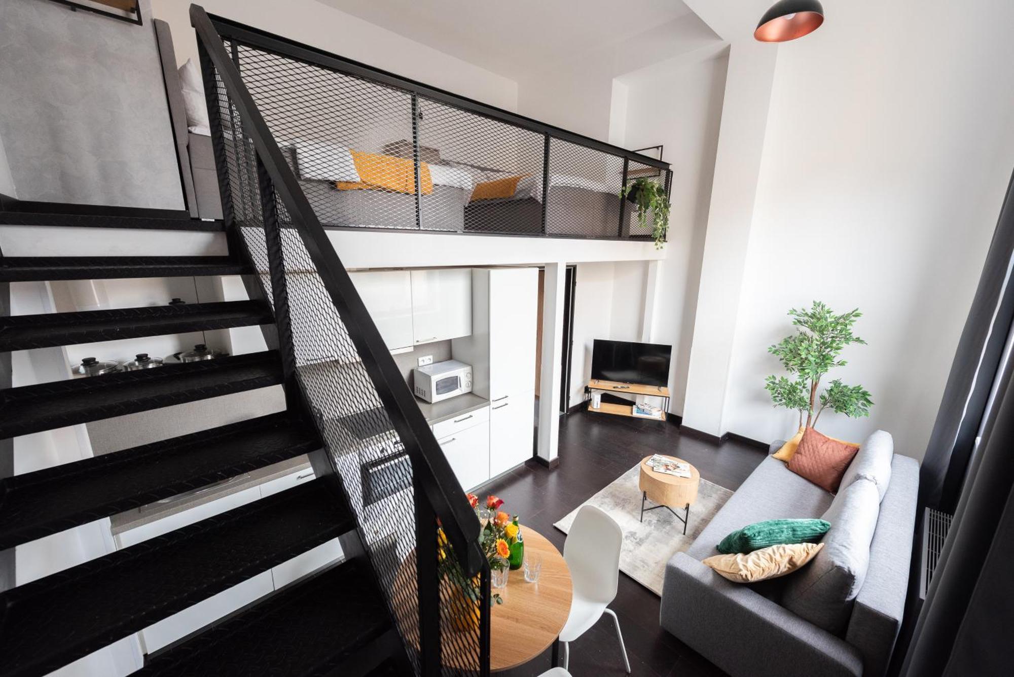 Apartment Loft Spacious In Prague