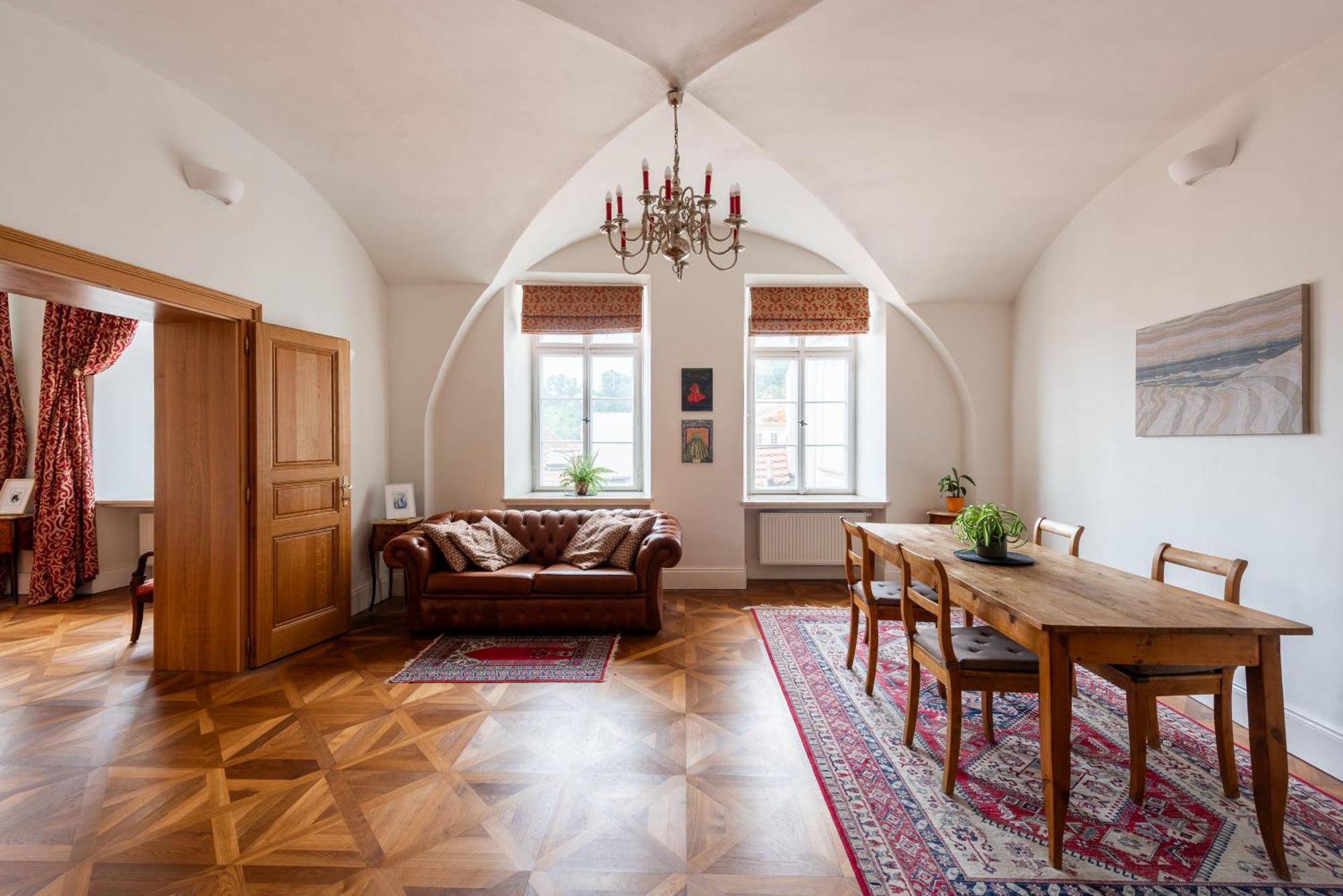 Beneath Castle Where Mozart Performed Praga