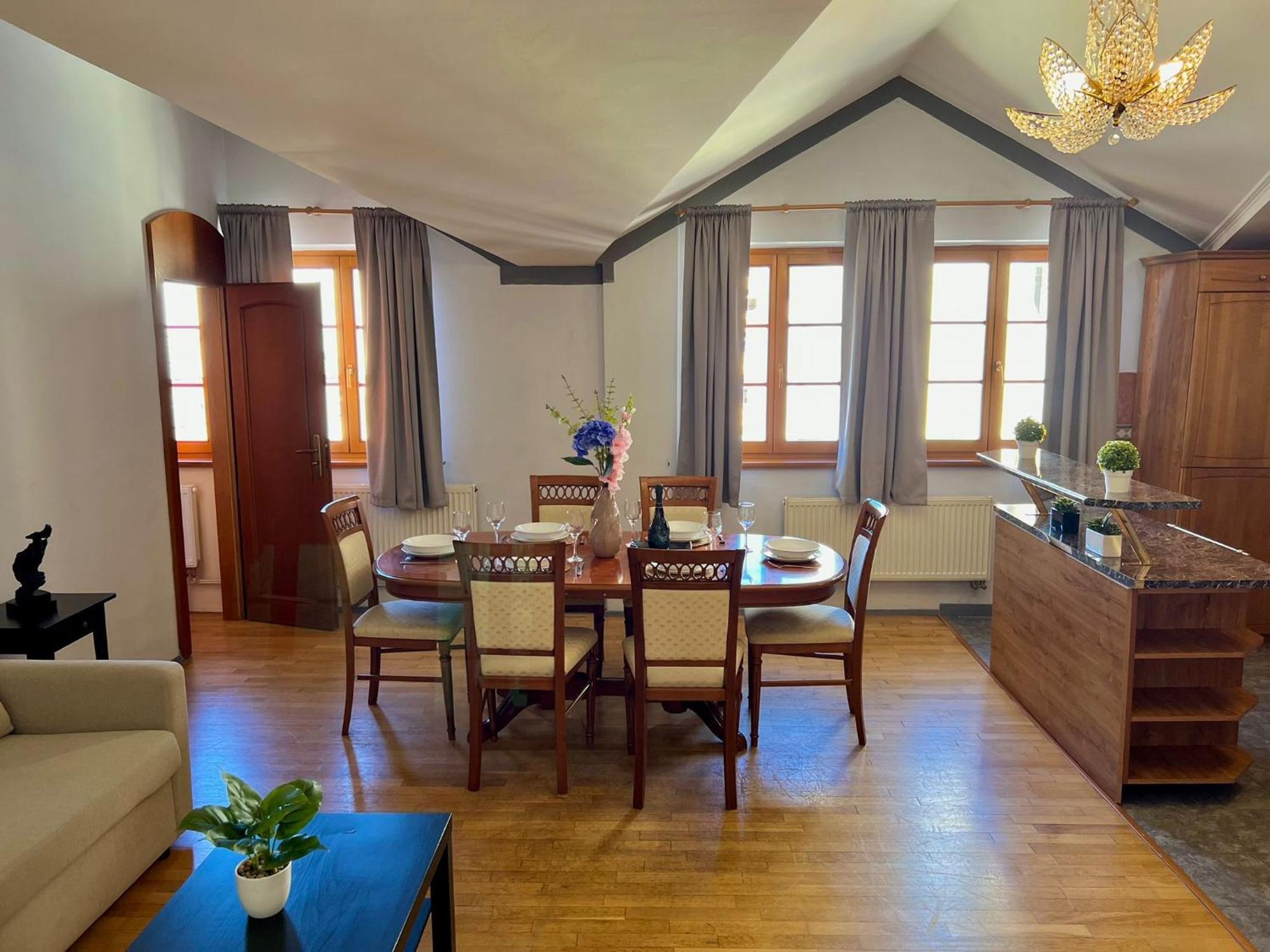 Daire Comfortable 3 Bedroom In The Heart Of Prag