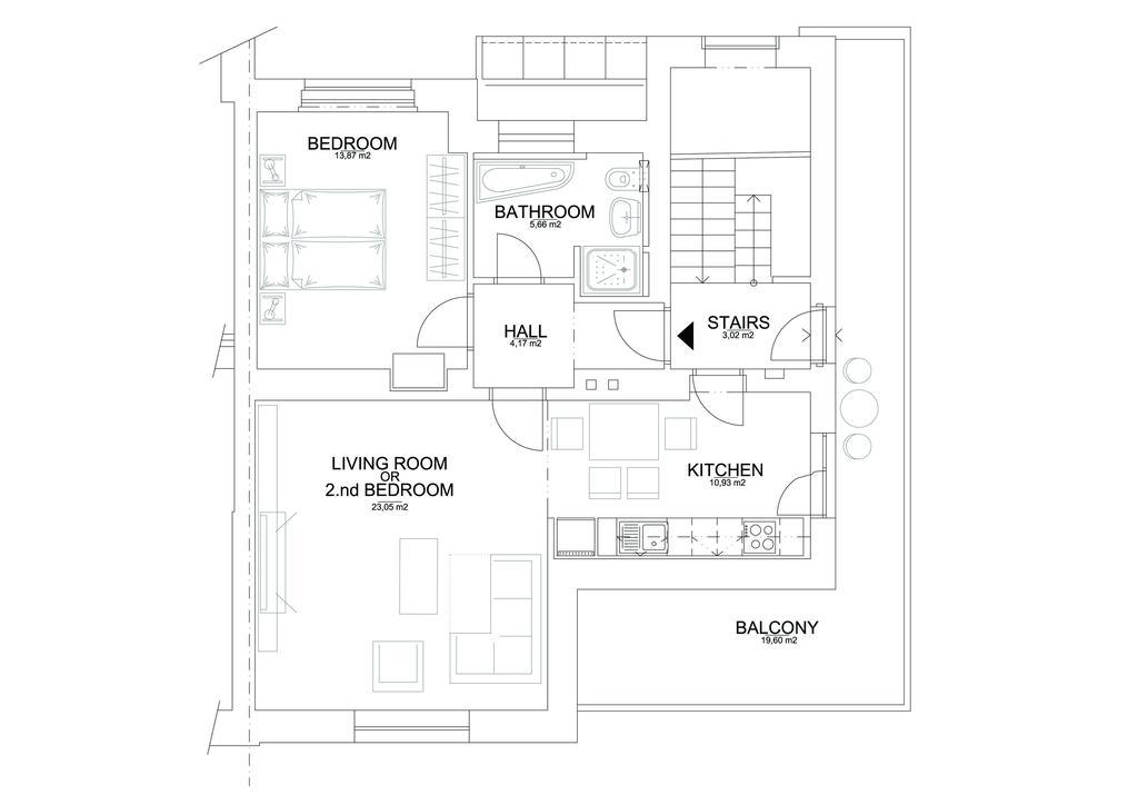 Apartamento Kosatcova *