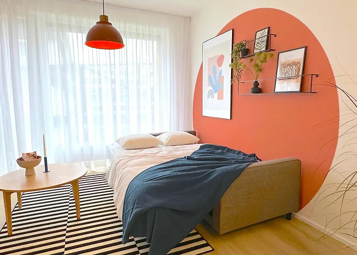 Design Apartment - Balcony, Free Parking, Yoga, 10 Mins To Center, By Gravity Prague