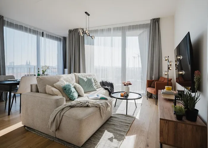 Prague Days - Apartments With Garage And Balcony In Smichov City