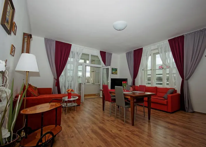 Spacious Prague View Apartment