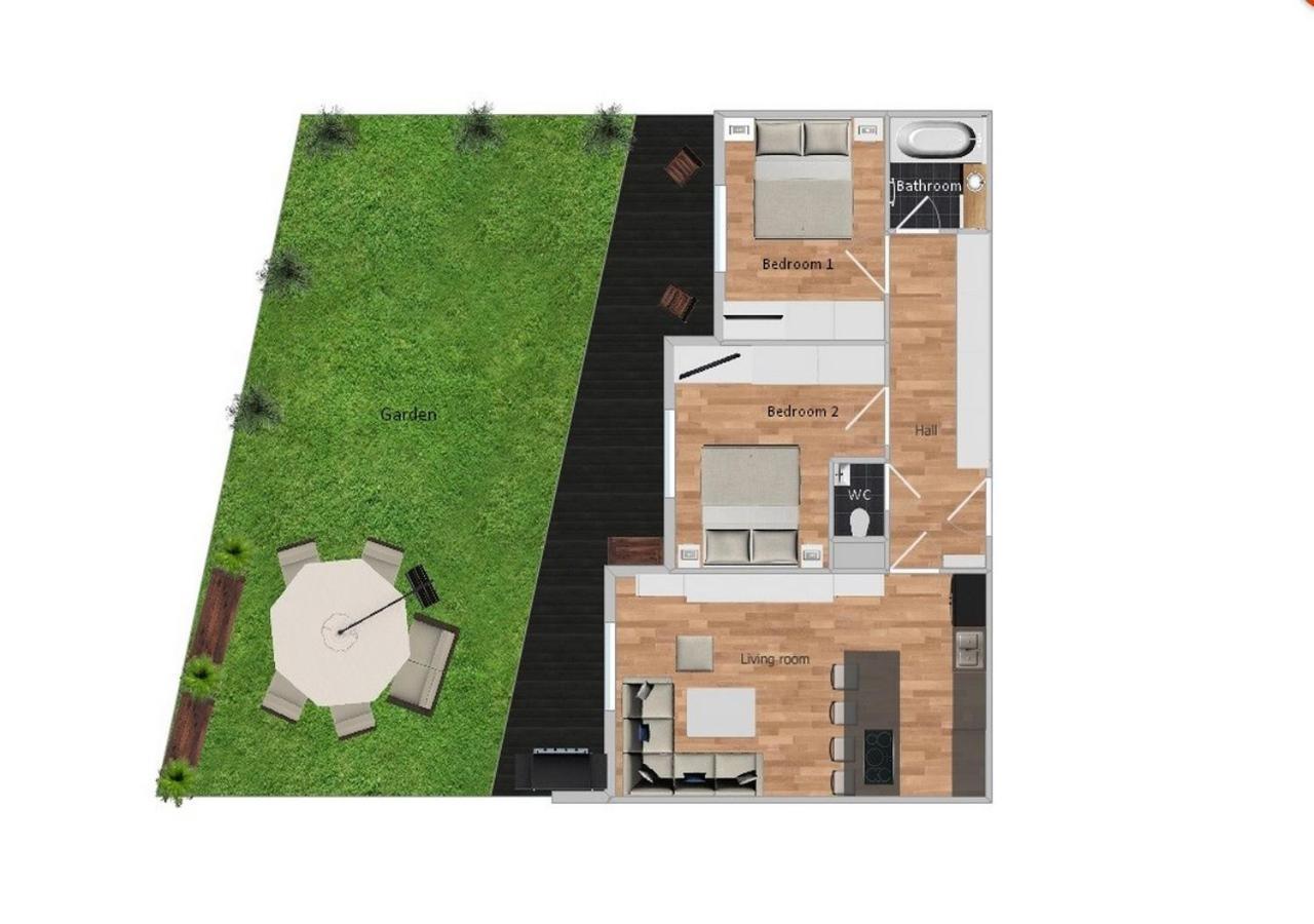 Krejcarek Garden Apartamento *