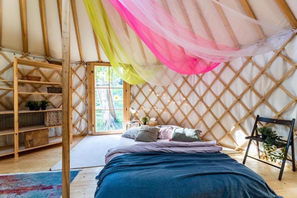 Jurta V Rokli Luxury tent Prague