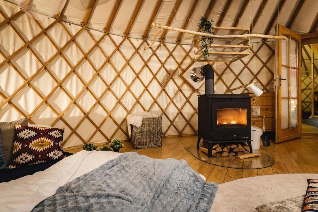 Jurta V Rokli Luxury tent Prague