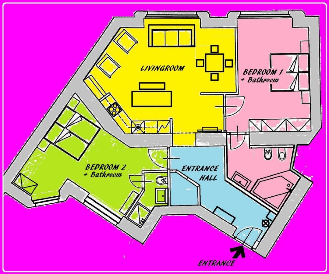 Daire Downtown Luxury - Centre