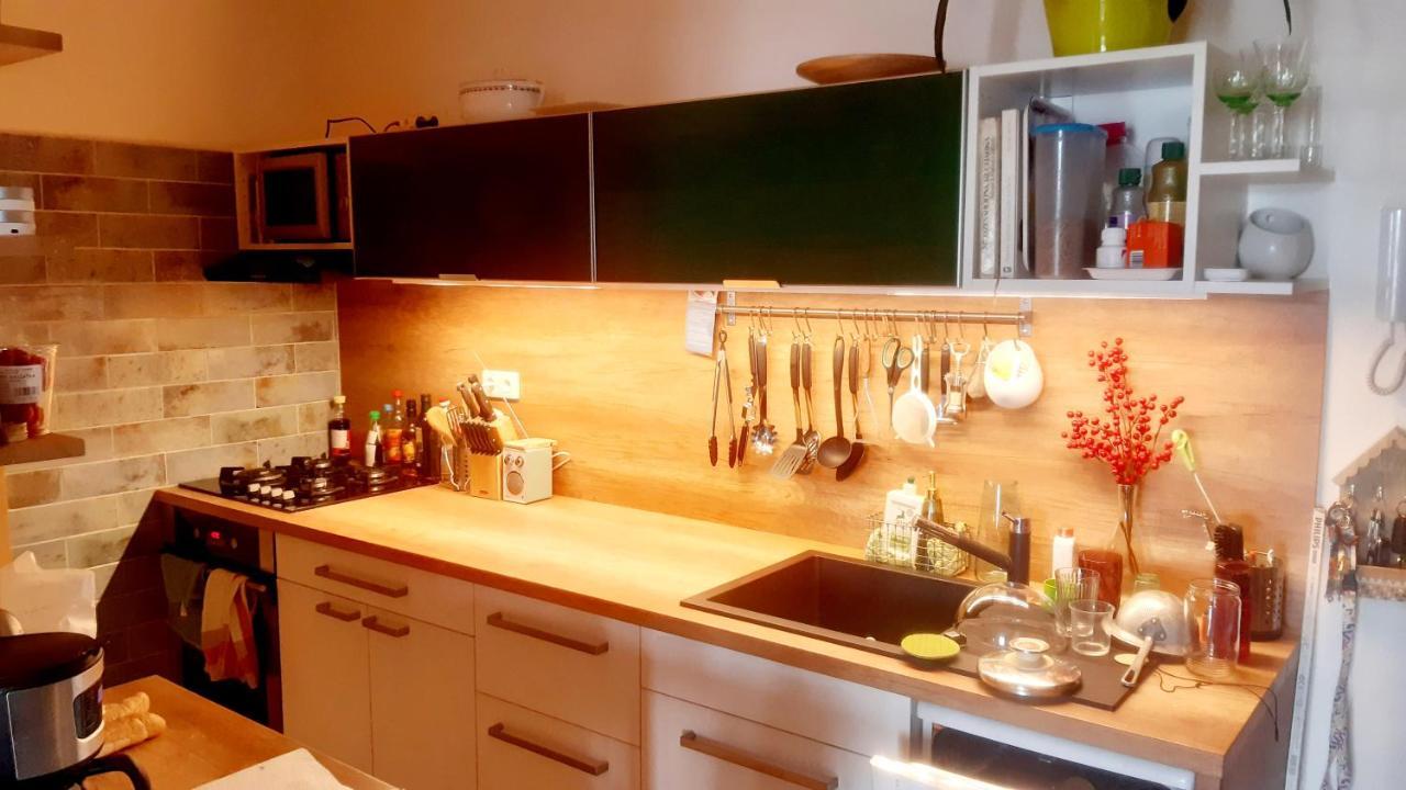 Sunny Family In Zizkov Apartment Prague