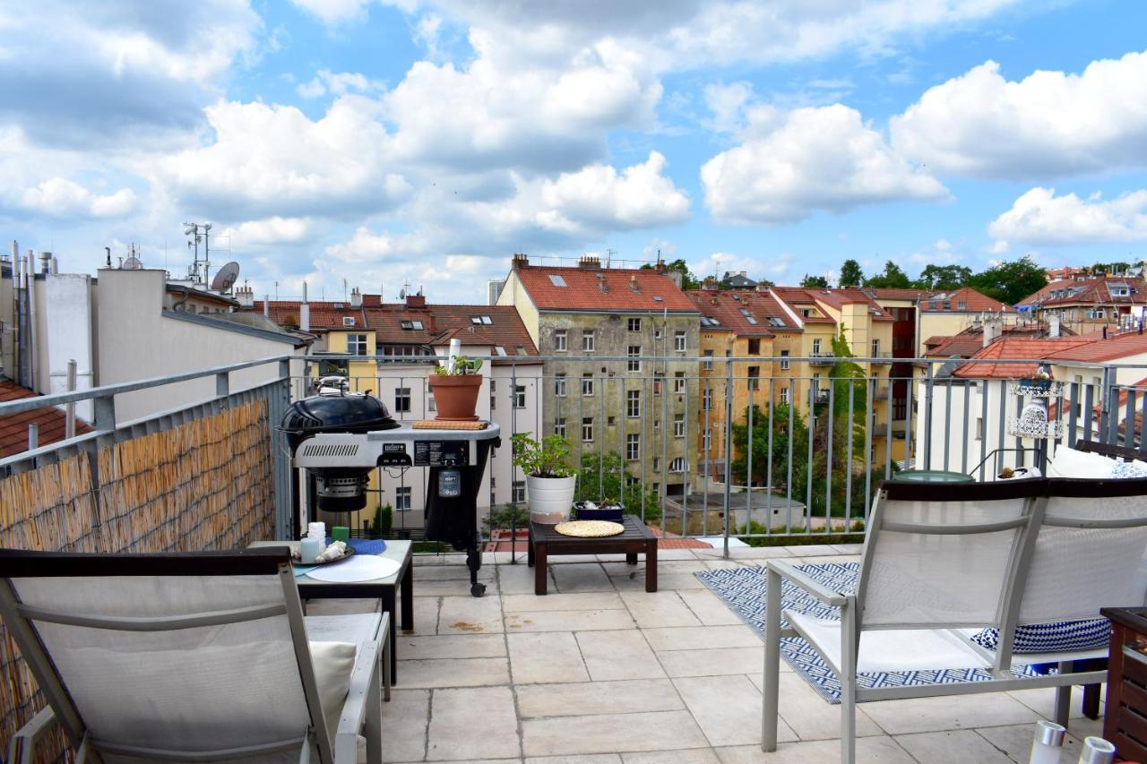 Daire Lux Duplex Rooftop Loft With An Amazing Terrace & Cinema *