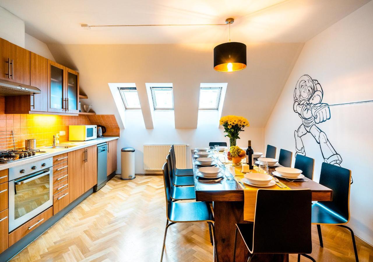 Klimentska Cartoon Apartment Prague