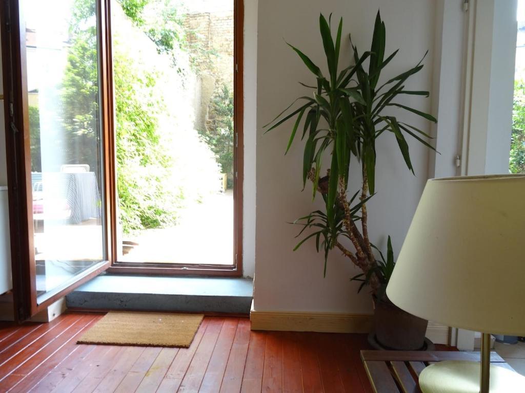 Garden On Art Nouveau Street In Apartment