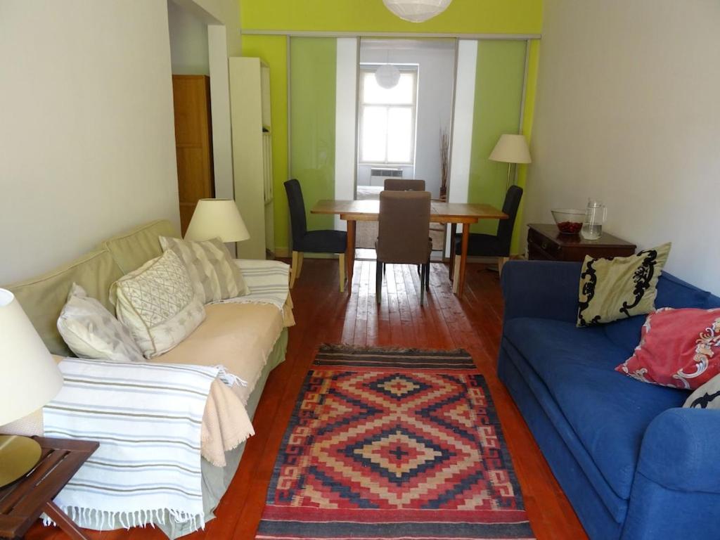 Apartment Garden On Art Nouveau Street In