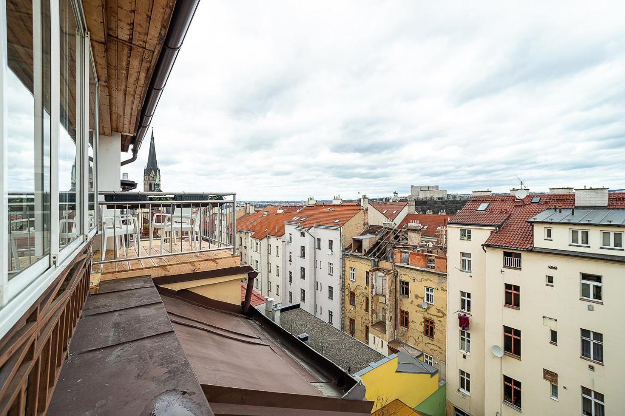 Big 4-bedroom Flat, Terrace With Great Vitkov View Prague