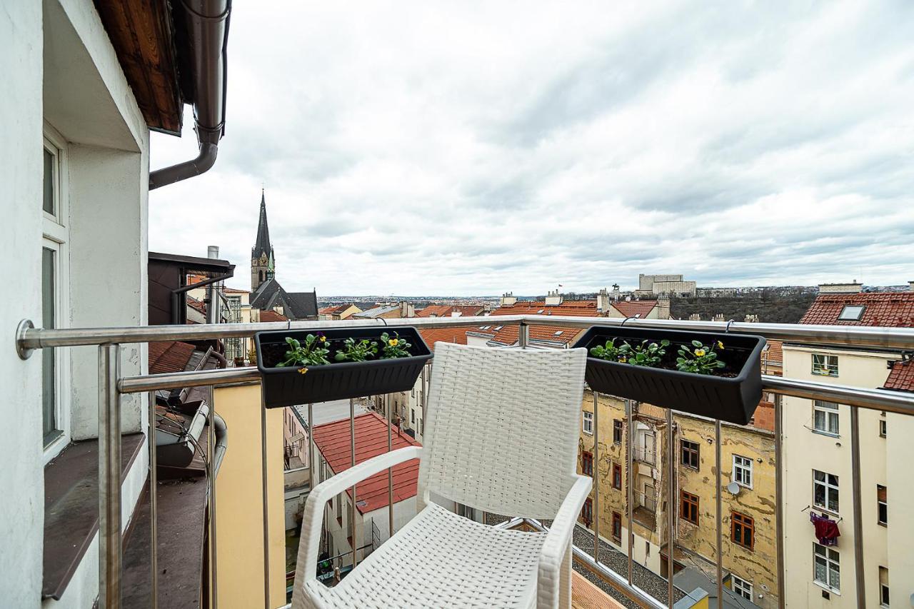 Big 4-bedroom Flat, Terrace With Great Vitkov View Apartment Prague