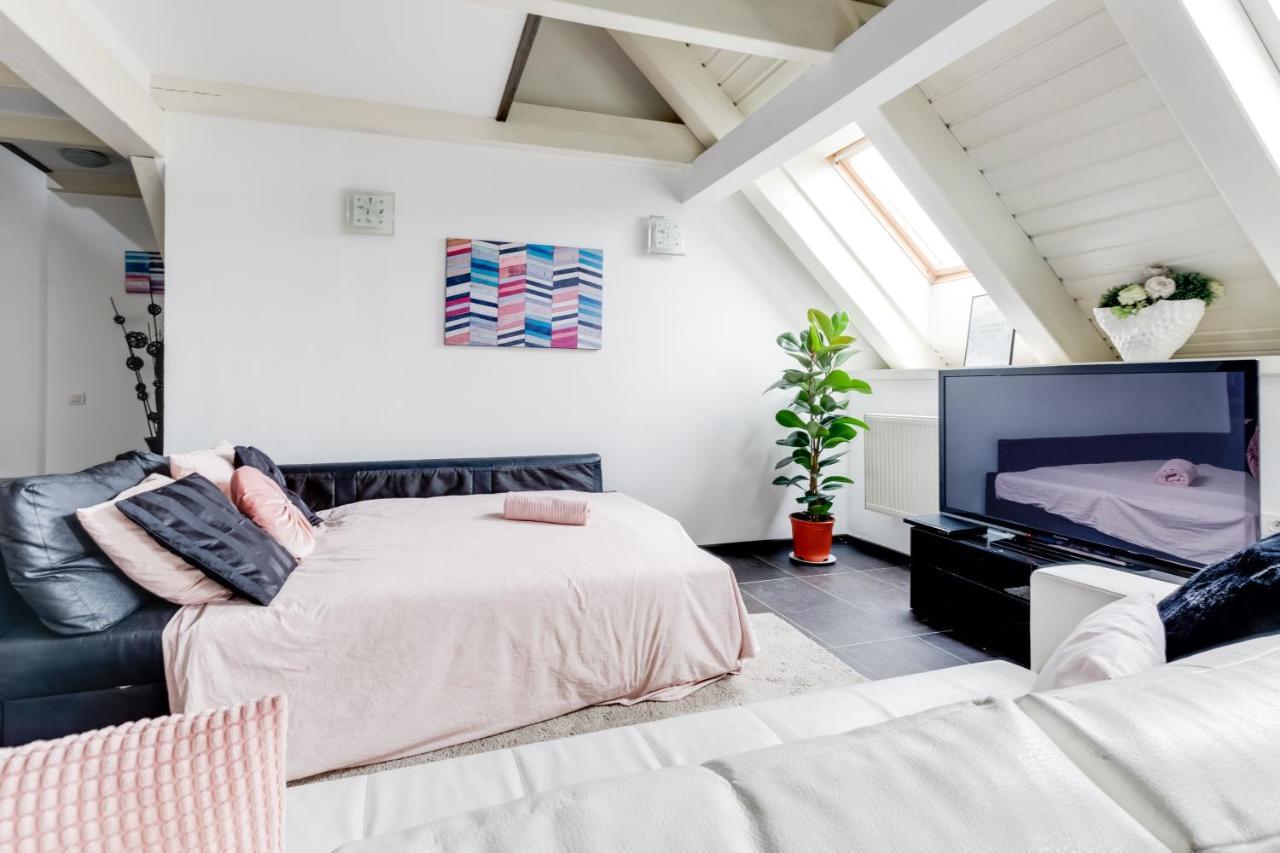 Spacious Stylish Attic In The Heart Of The Center - Karlovo Daire