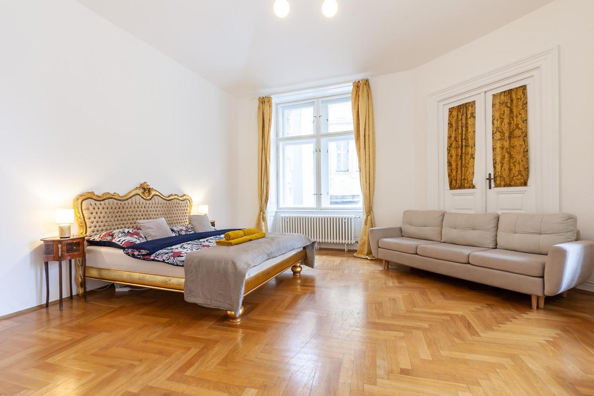 Royal Apartment By Charles Bridge View Of Saint Nicholas Church Apartment Prague