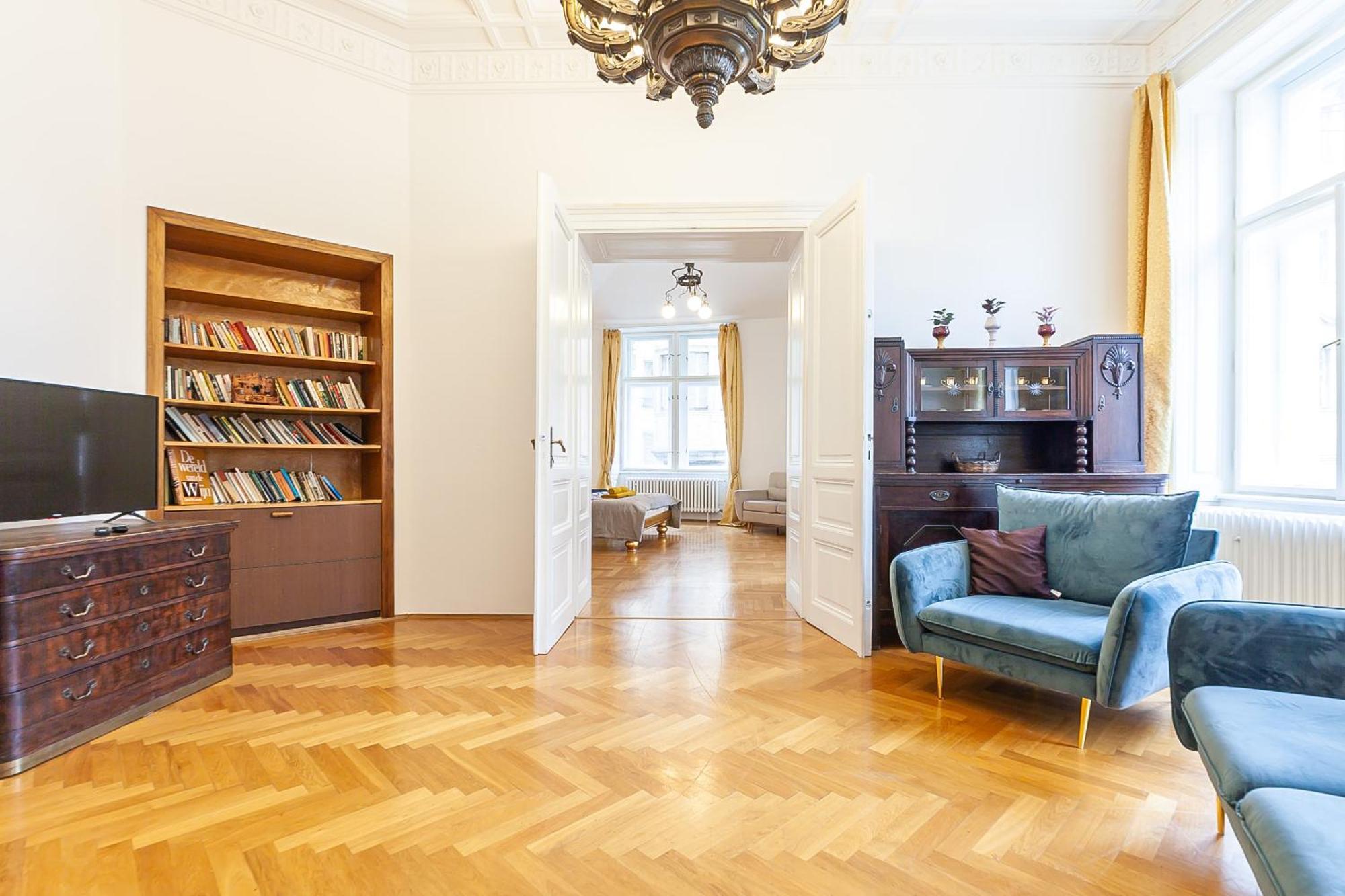 Royal Apartment By Charles Bridge View Of Saint Nicholas Church * Prague