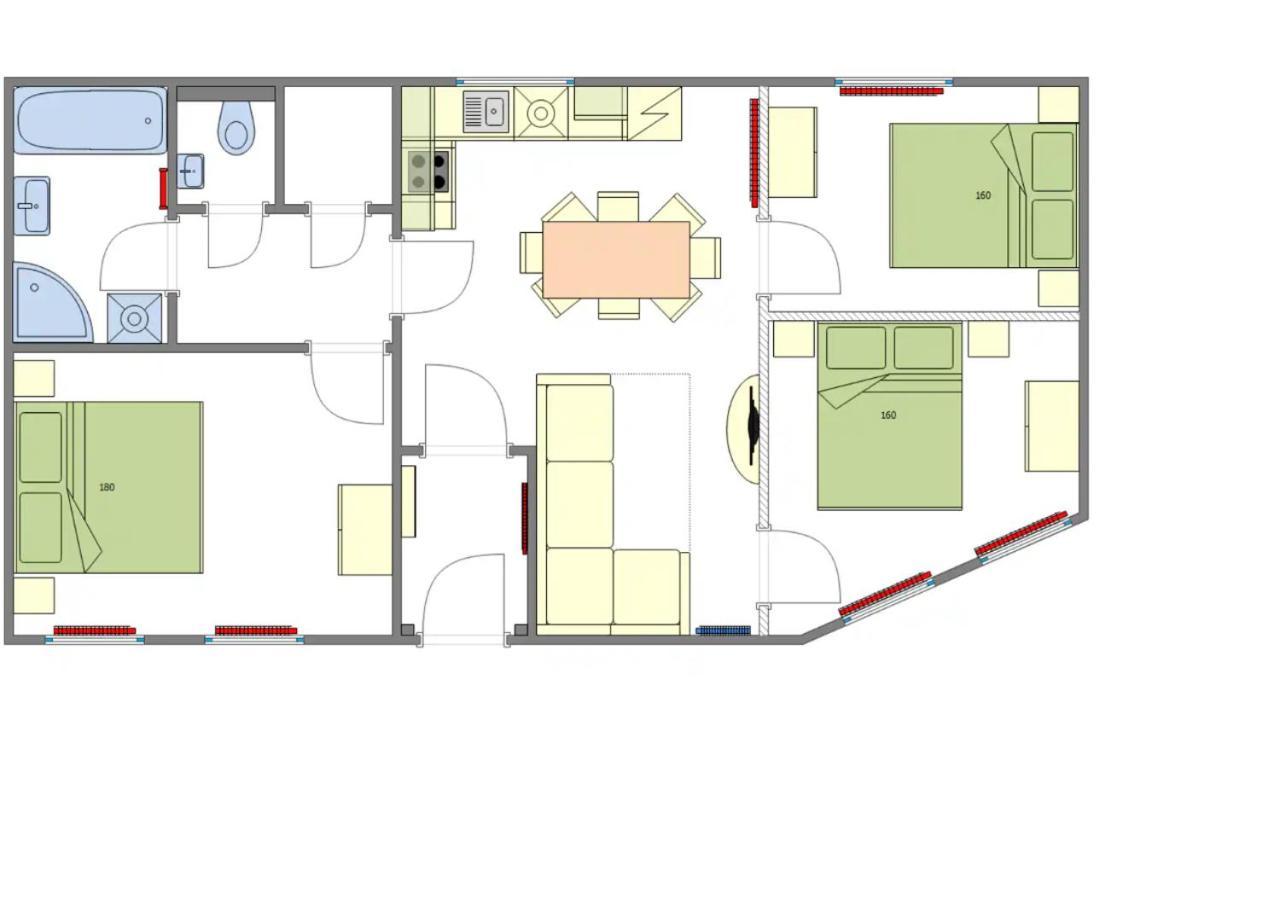 National Museum 3bdr Golden Stork Spot Apartment