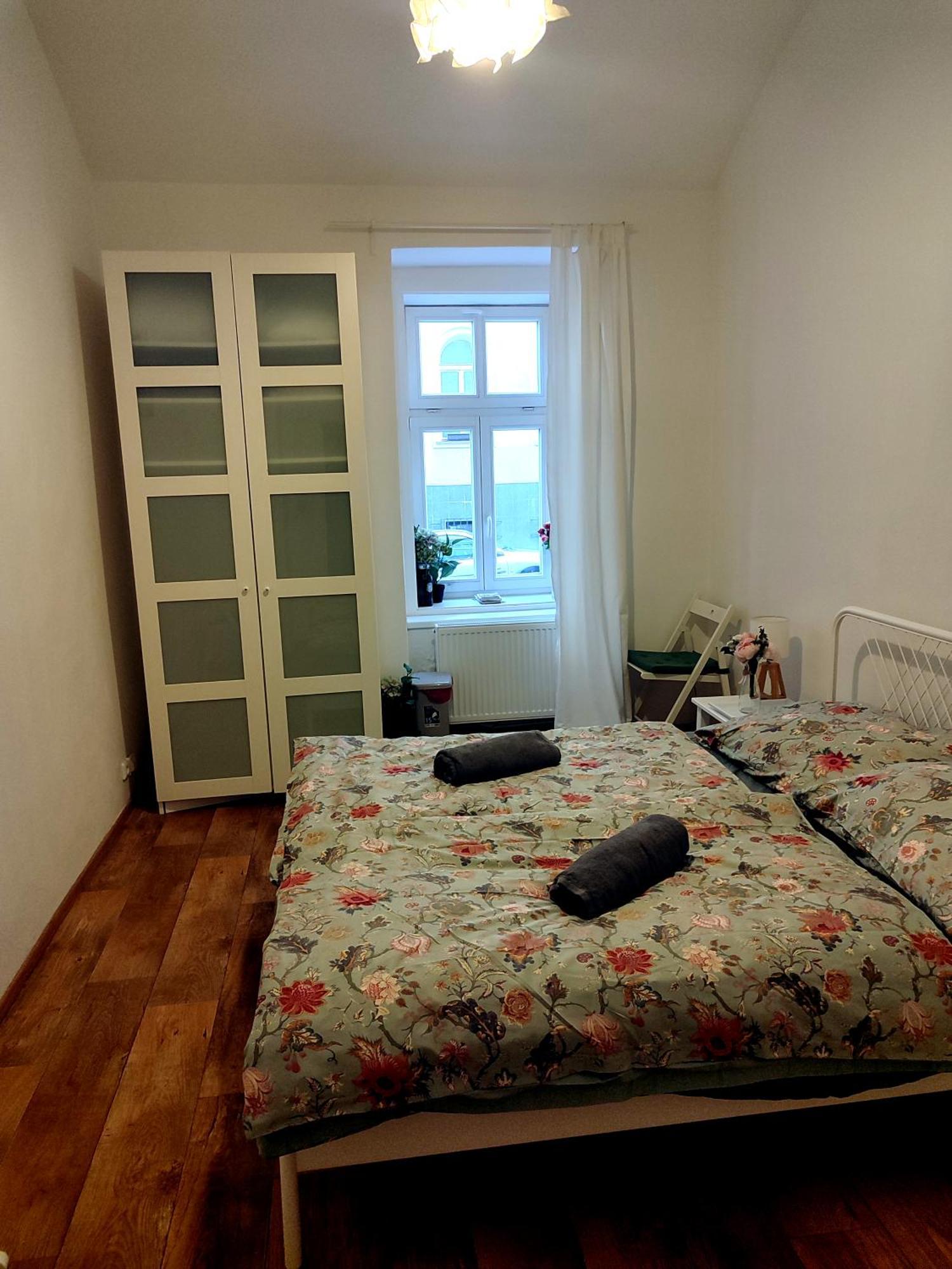 Séjour chez l'habitant With Double Bed In Zizkov - Shared Bathroom Prague