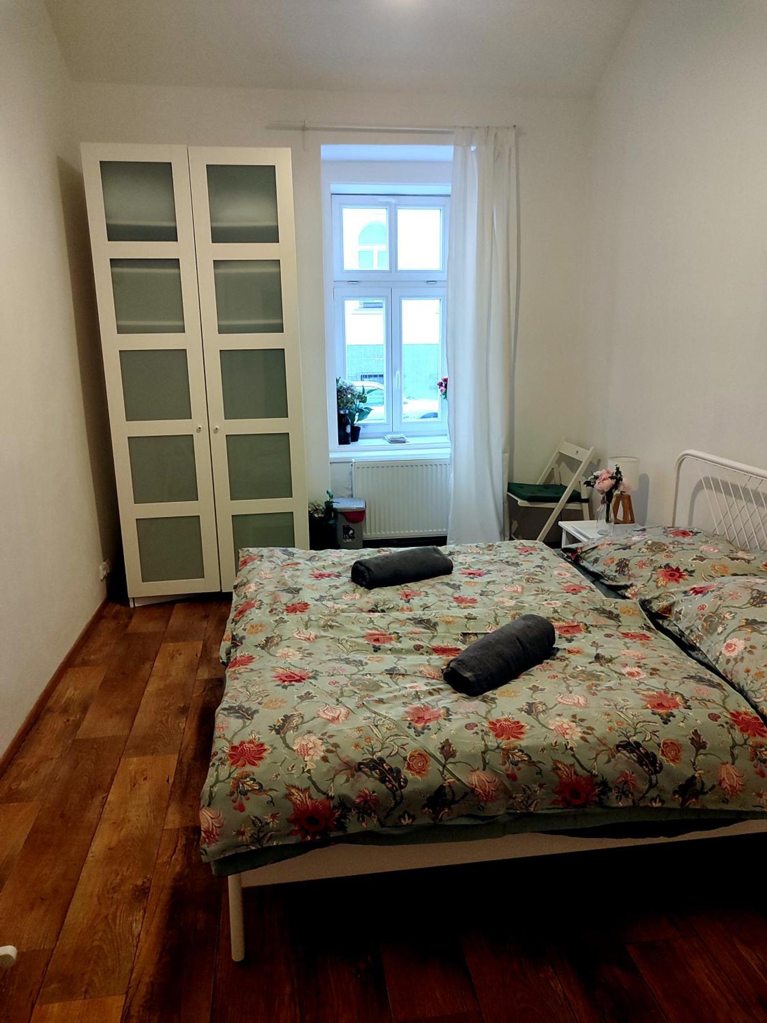 With Double Bed In Zizkov - Shared Bathroom Séjour chez l'habitant Prague