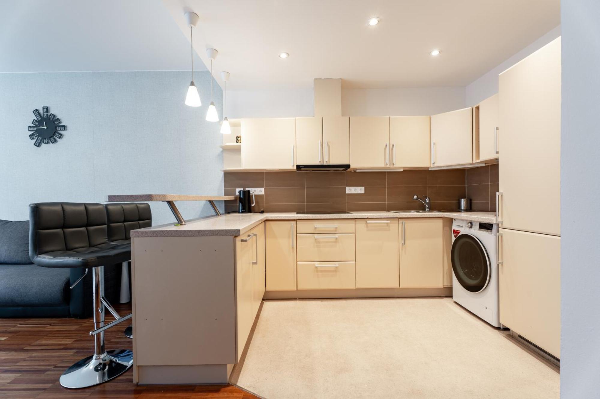 Auriapartments Karlin 2kk S Terasou A Parkovanim Daire Prag