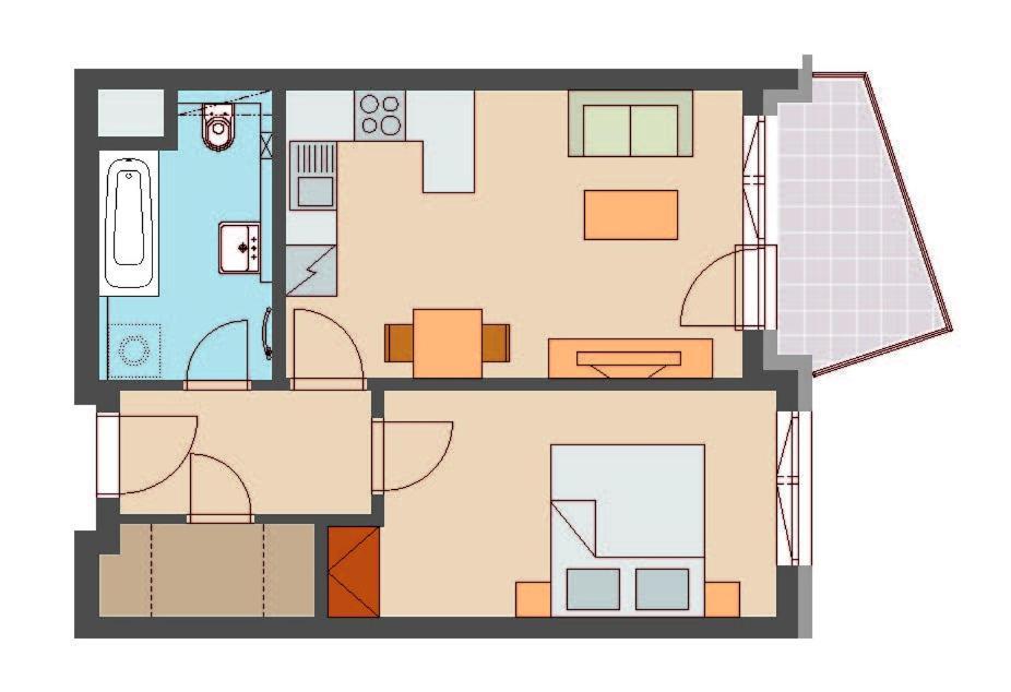 Apartment Citywest Prague