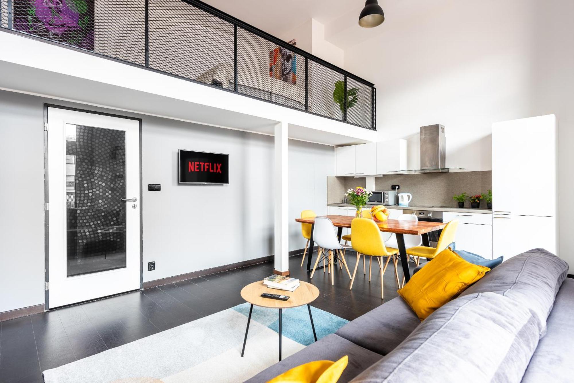Appartement Duplex With 3 Bedrooms Prague