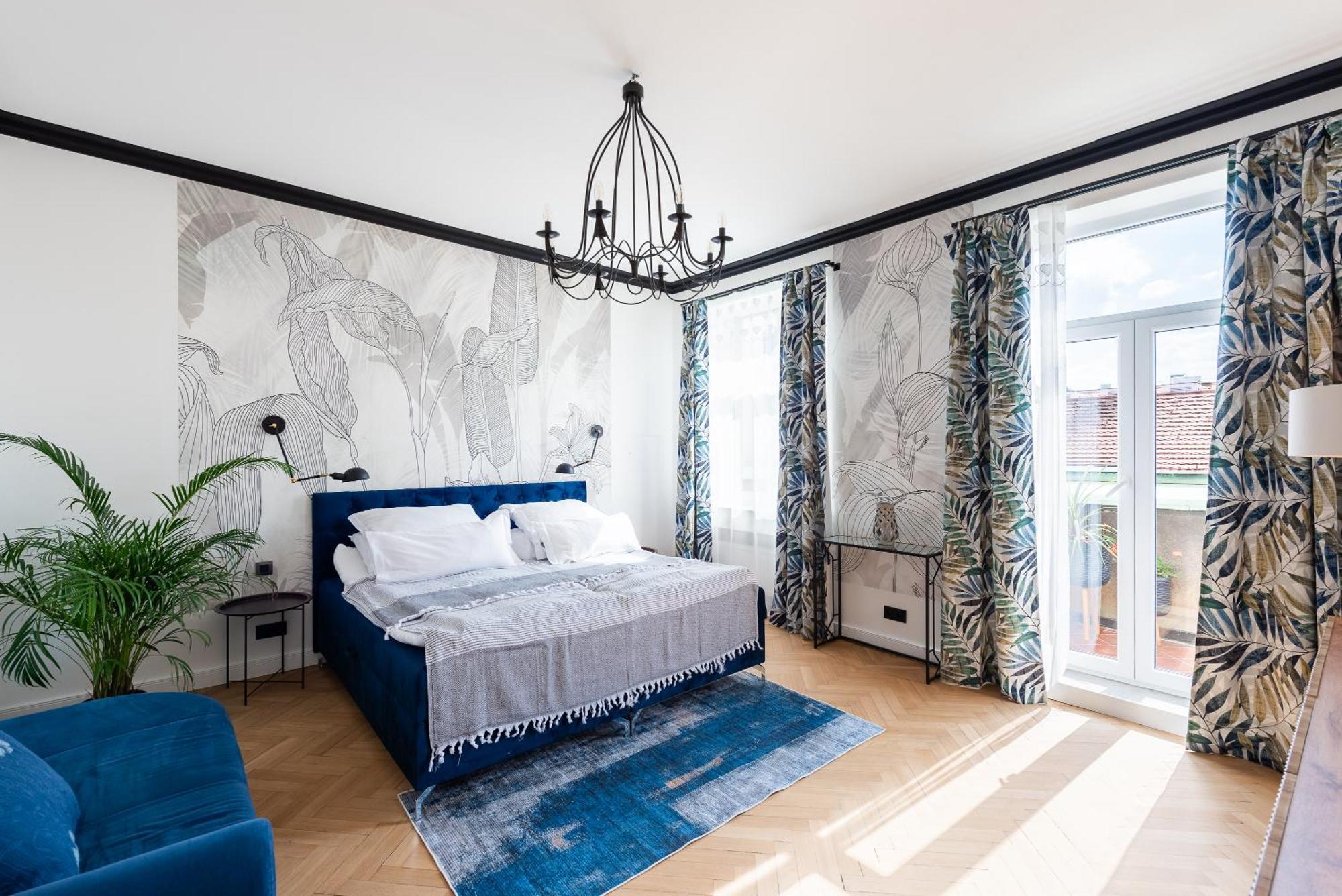 Apartamento Luxury With A Balcony And A Terrace Praga
