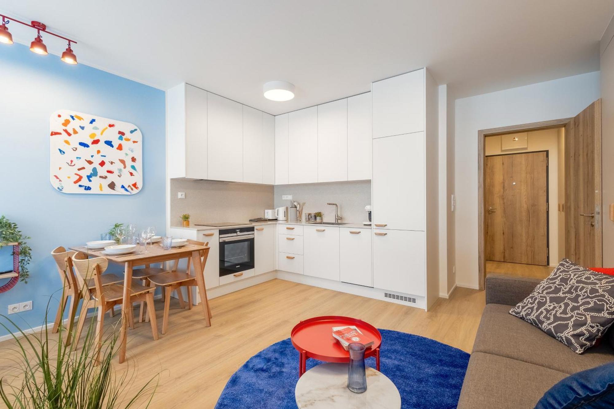 Apartamento Colorful - Balcony, Free Parking, By Gravity Praga