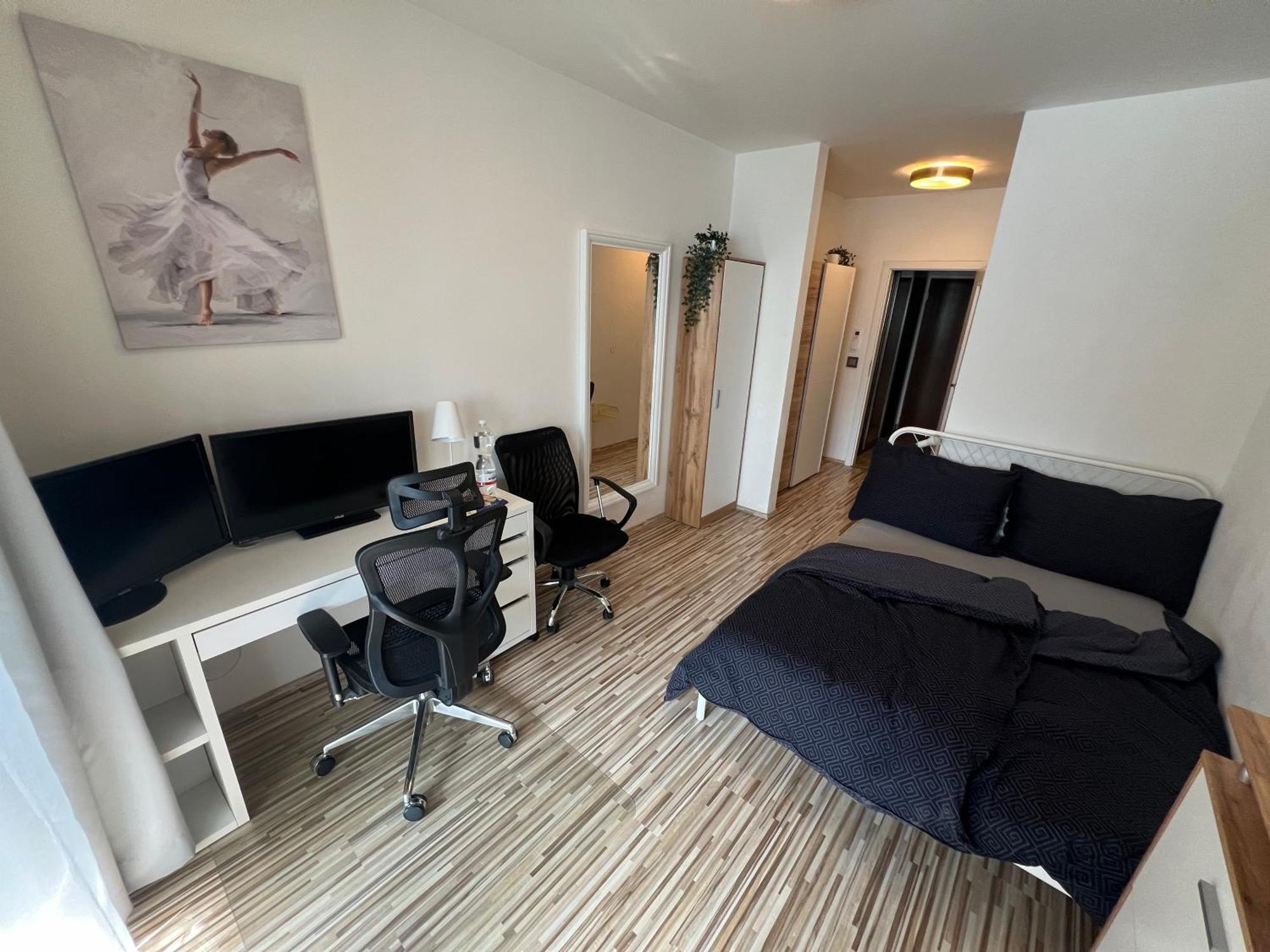 Homestay Terrace Aircondition Downtown Metro C Budejovicka Prague