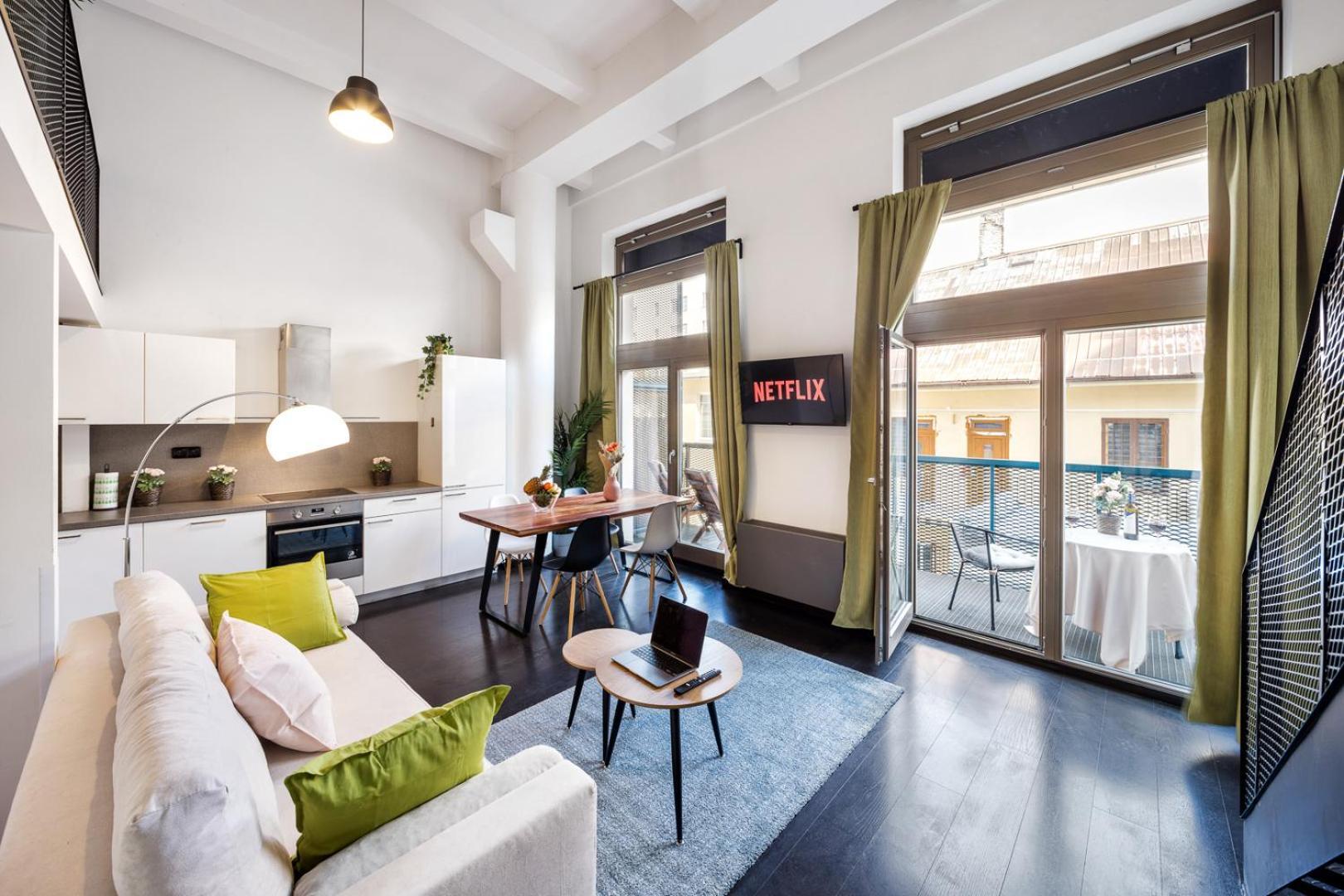 Apartment 2-level On Krizikova Near The Metro *
