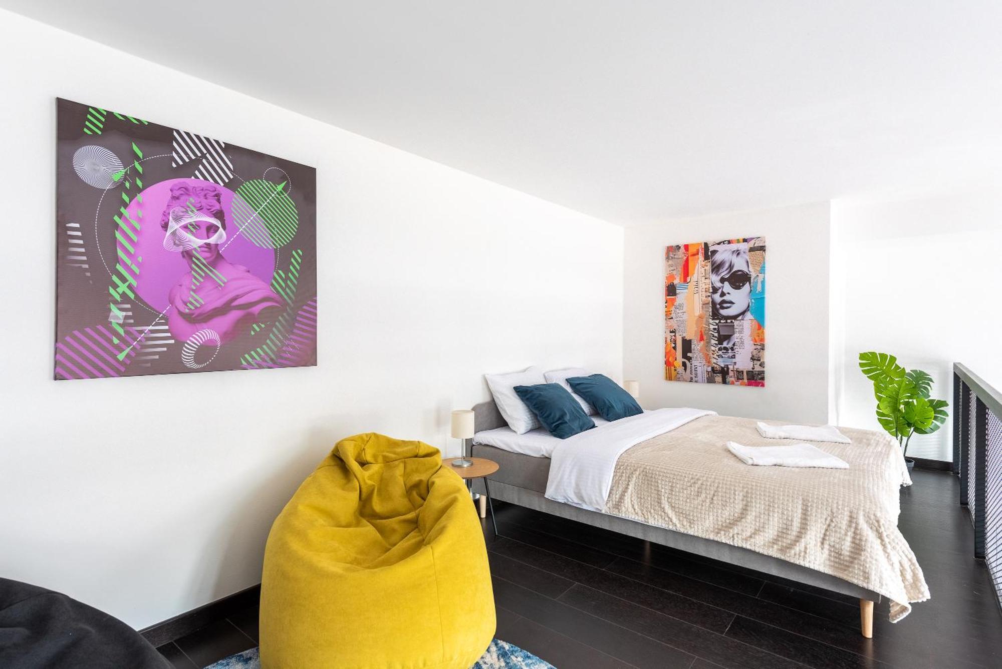 Apartments With Large Balcony, Parking Prague Apartment Prague