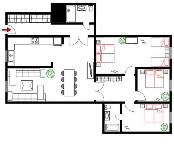 Apartment Wenceslas Square Lofts *