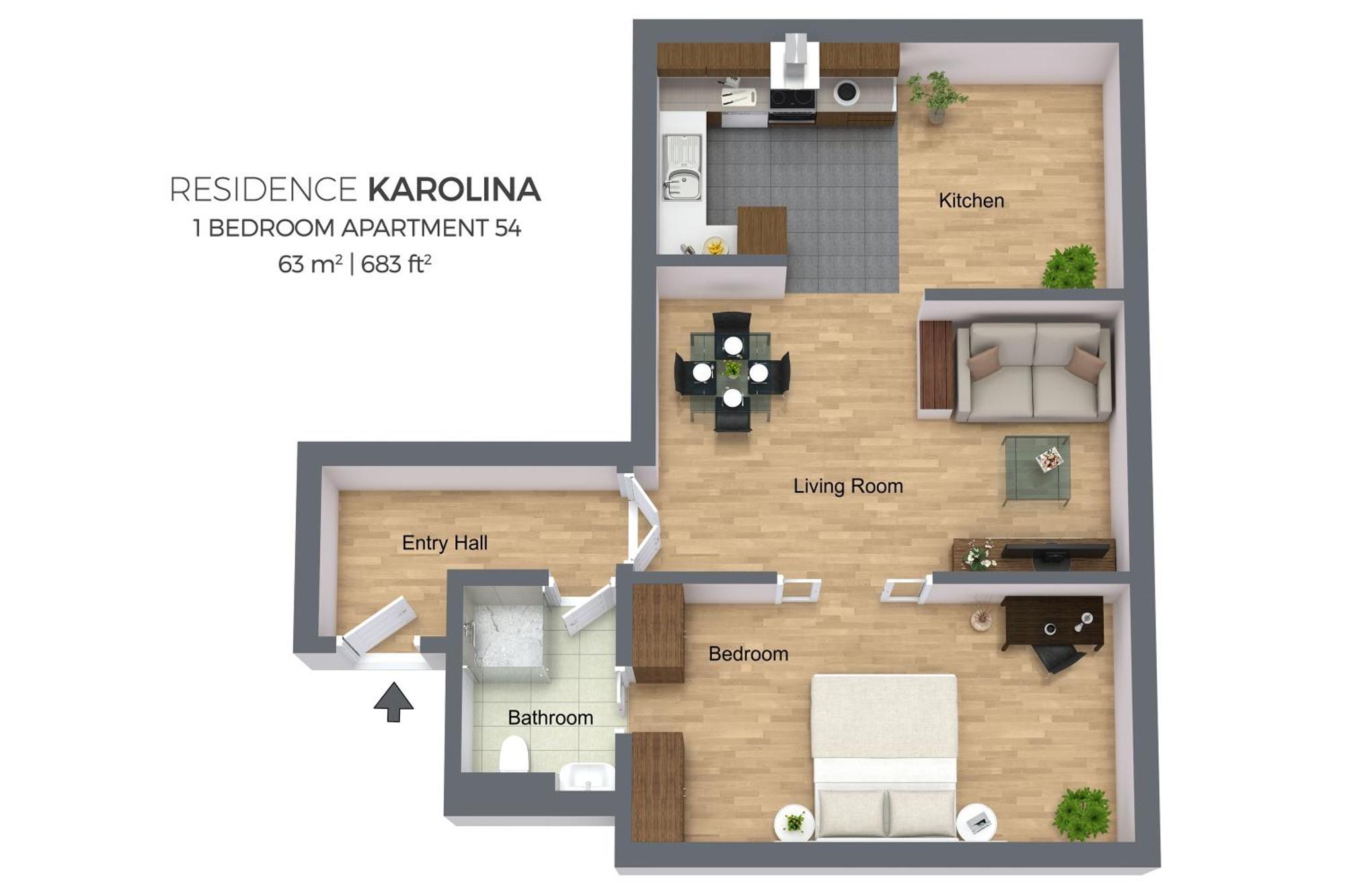 Karolina Apartment *