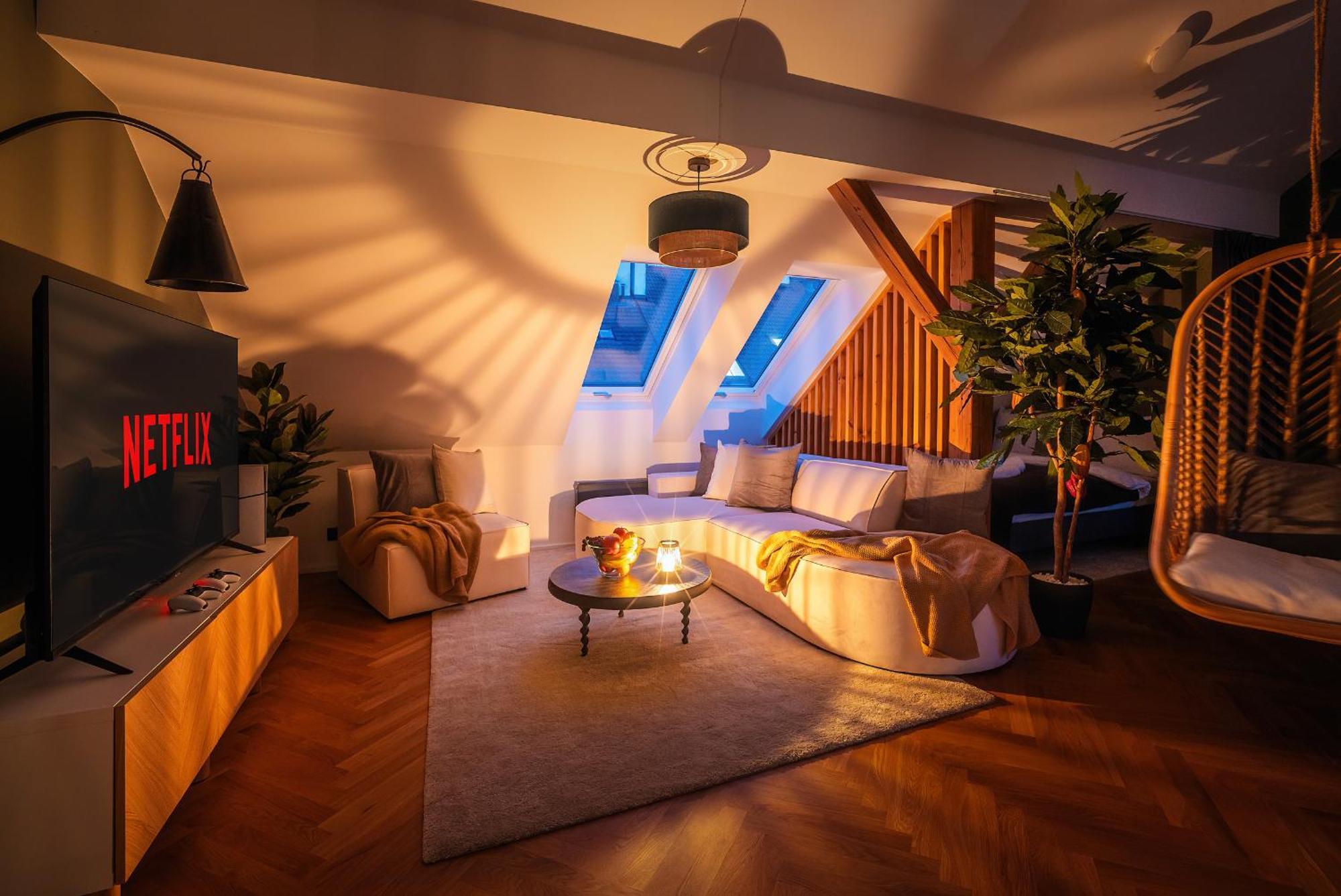 3br Ac Heaven Of Harmony Luxpenthouse Theater View * Prague
