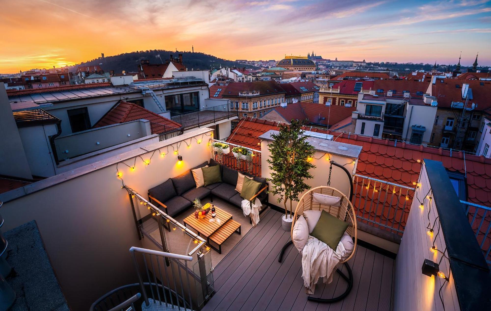 3br Ac Heaven Of Harmony Luxpenthouse Theater View * Prague